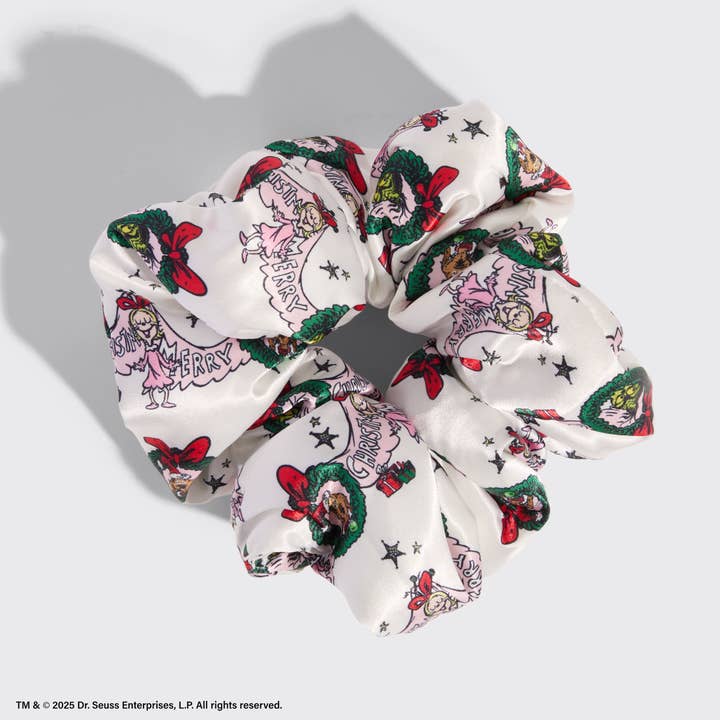 Kitsch x The Grinch Satin Pillowcase Scrunchies