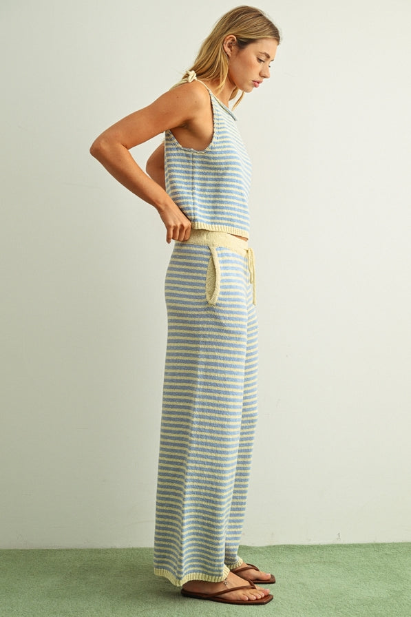 Miou Muse Stripe Knit Set