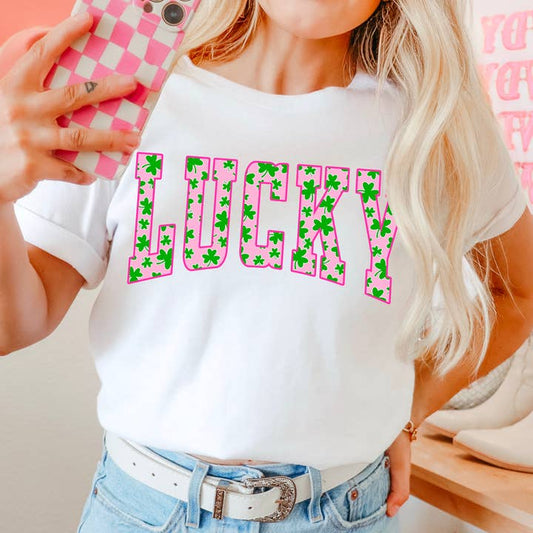 Lucky Shamrock Graphic Tee