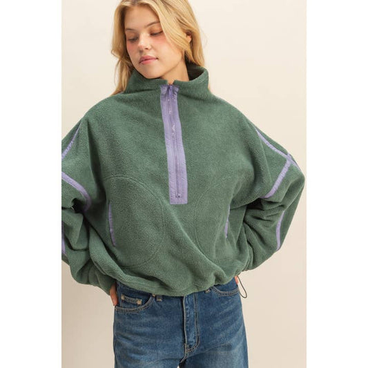 HYFVE Half Zip Fleece Pullover