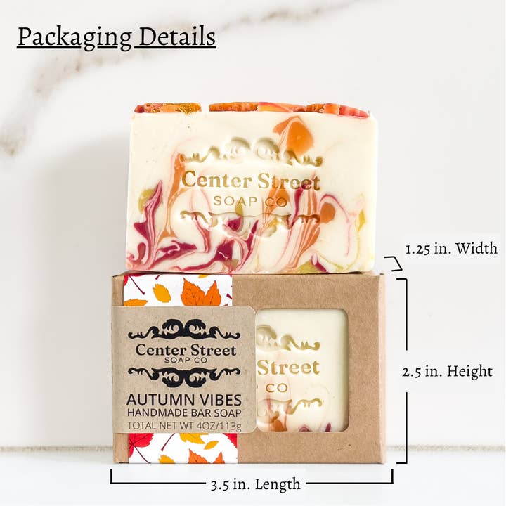 Center Street Soap Co. Autumn Vibes Bar Soap