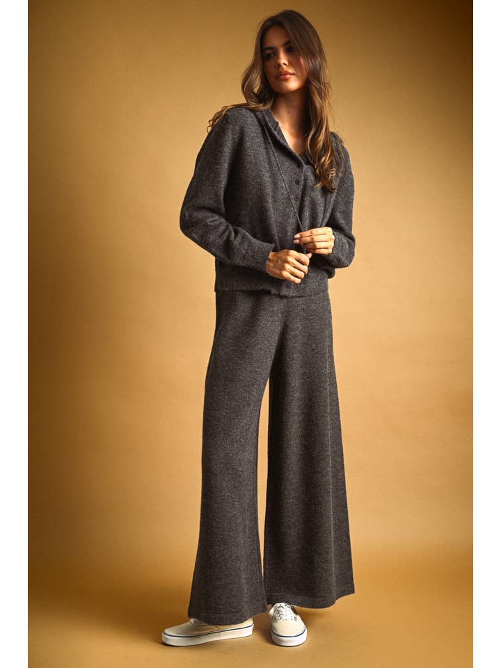 Miou Muse Hooded Knit Set