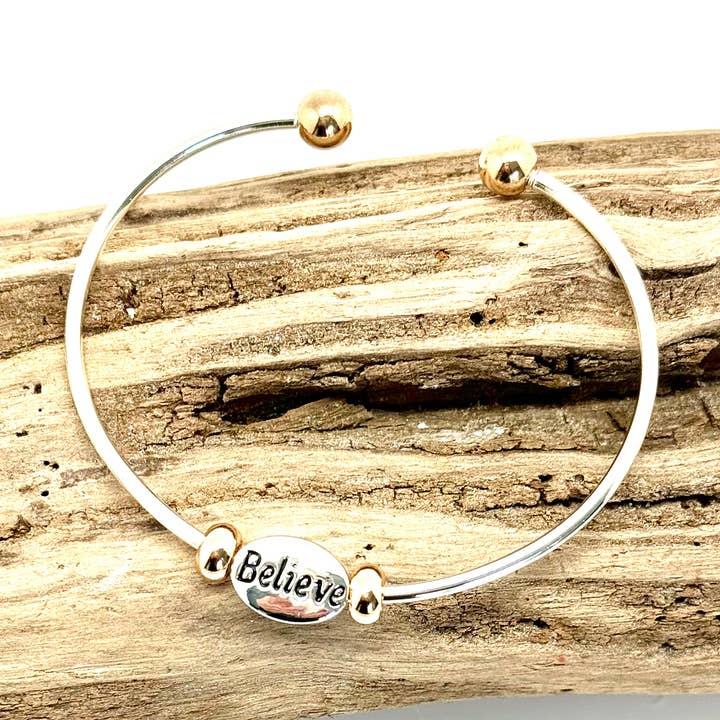 Believe Cuff Bracelet