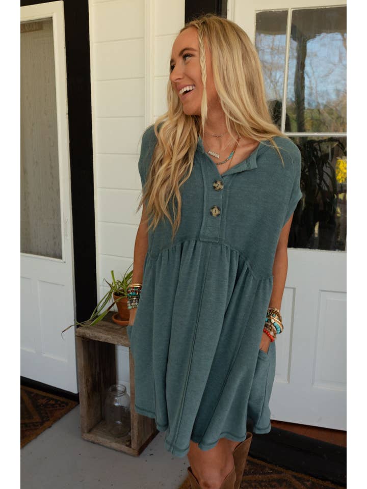 Three Bird Nest Sweet Nothings Baby Doll Dress