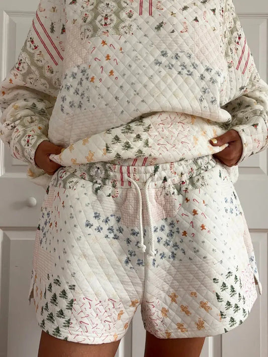 Sunkissed Coconut Holiday Quilted Set