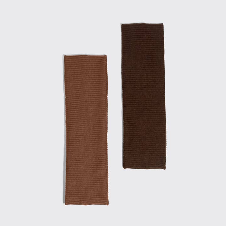 Kitsch Recycled Fabric Ribbed Elastic Headbands