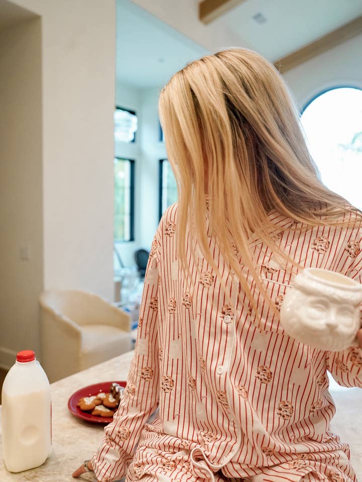 Milk & Cookies Long Pajama Set