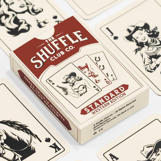 Vintage Cowboy Playing Cards
