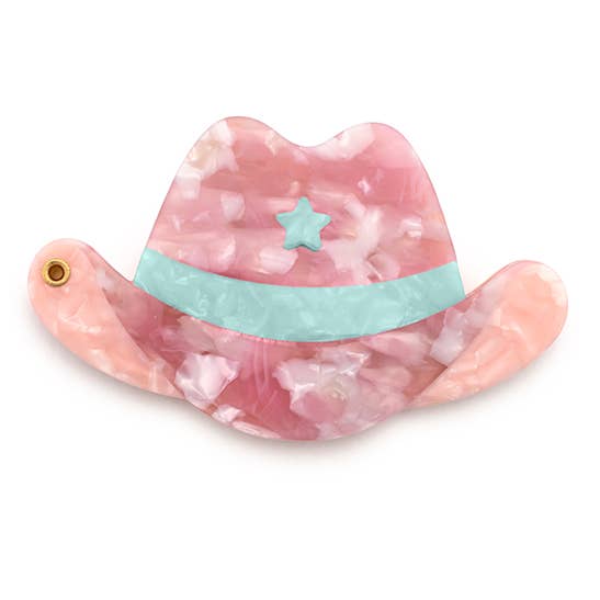 Cowgirl Hat Compact Mirror