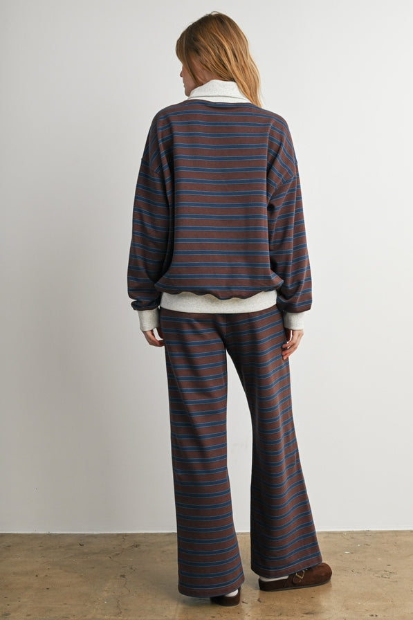 Buttermelon Stripe Knit Set