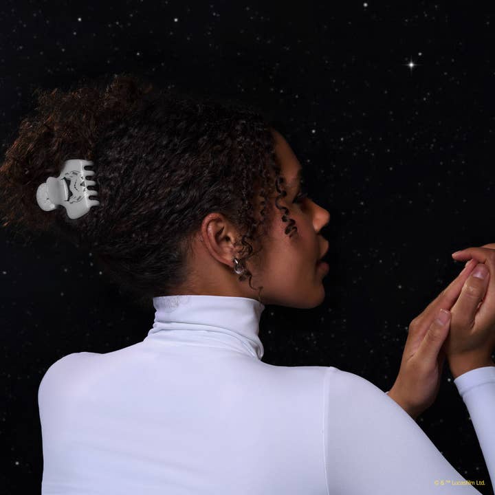 Kitsch x Star Wars Stormtrooper Glitter Cloud Clip