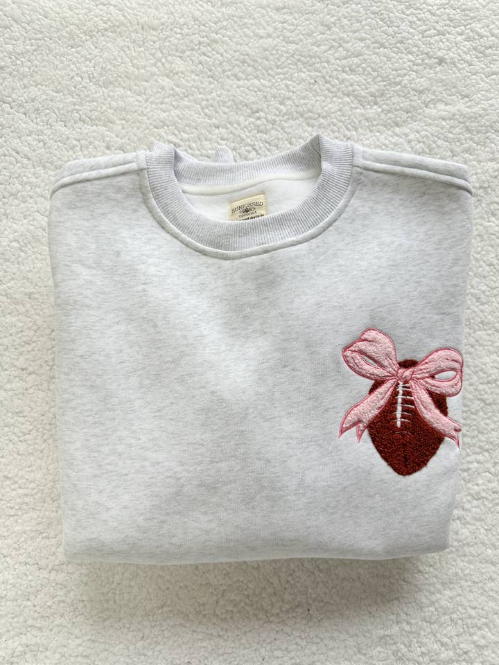 Game Day Bow Sweatshirt