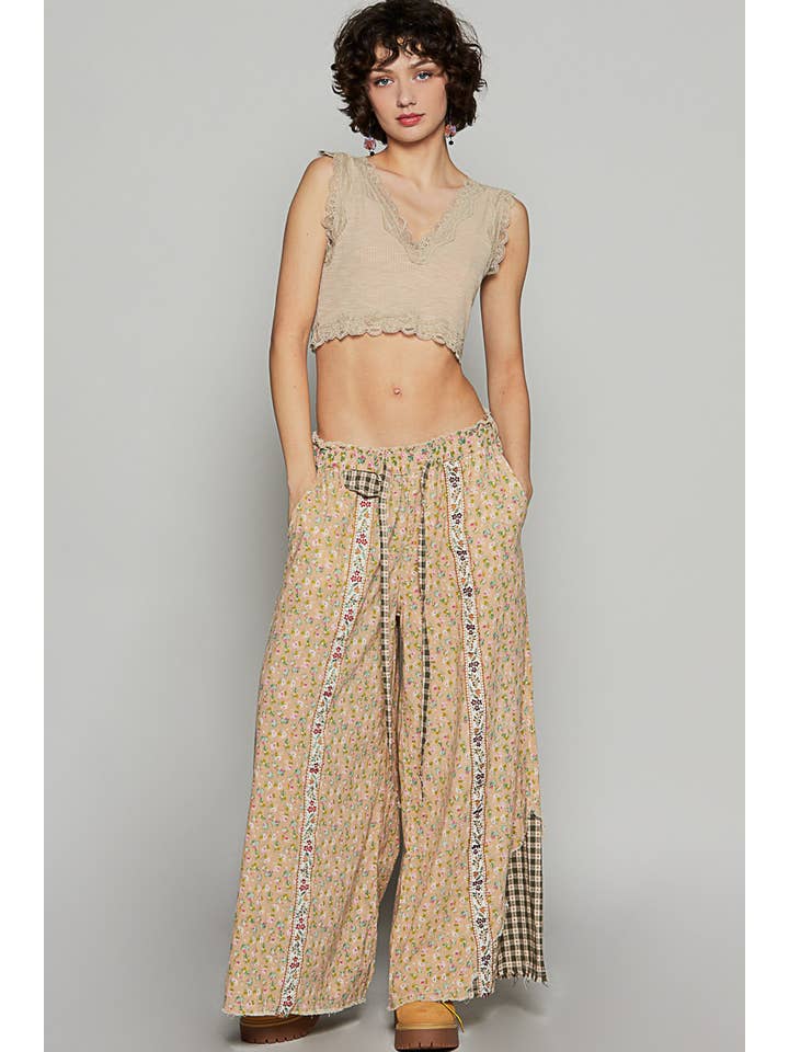 POL Panel Print Pants