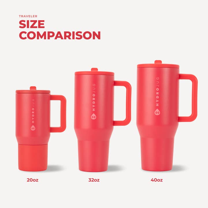 HydroJug Fruit Punch 40oz Tumbler