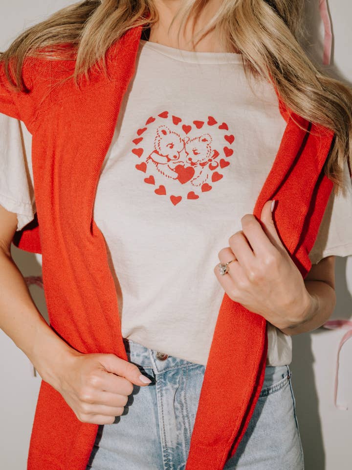 Beary Loved Valentine's Tee