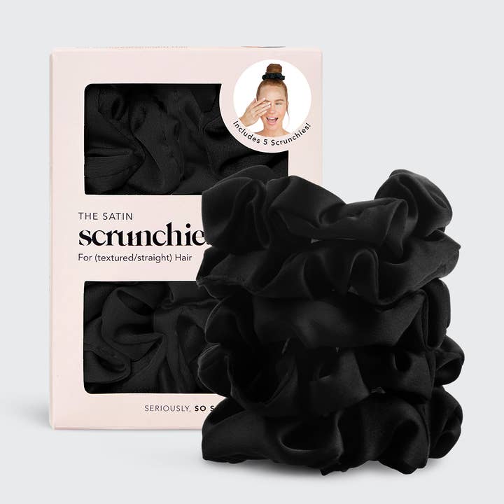 Kitsch Satin Sleep Scrunchies