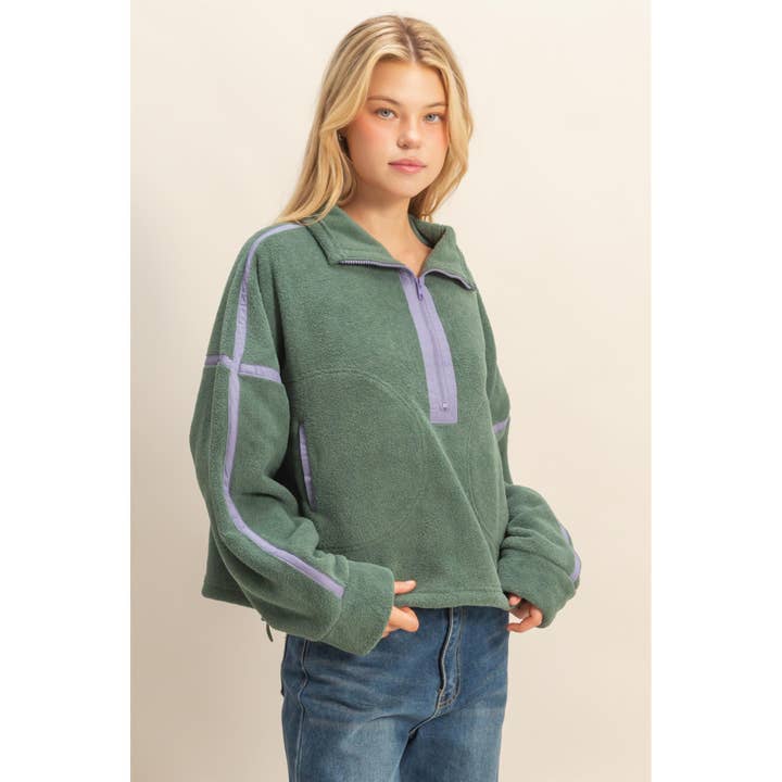 HYFVE Half Zip Fleece Pullover