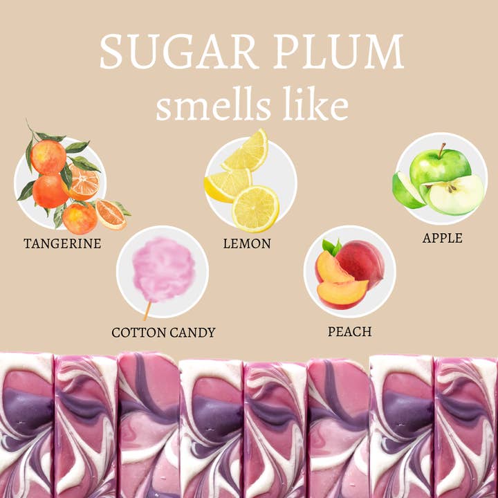 Center Street Soap Co. Sugar Plum Bar Soap