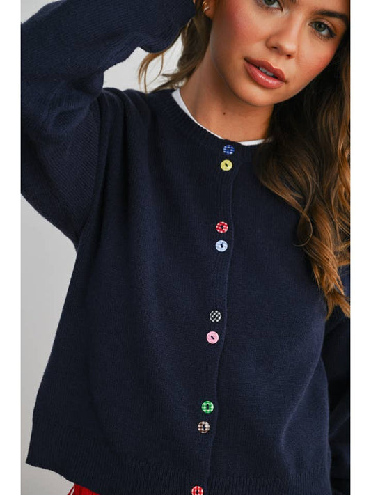 Buttermelon Button Down Cardigan
