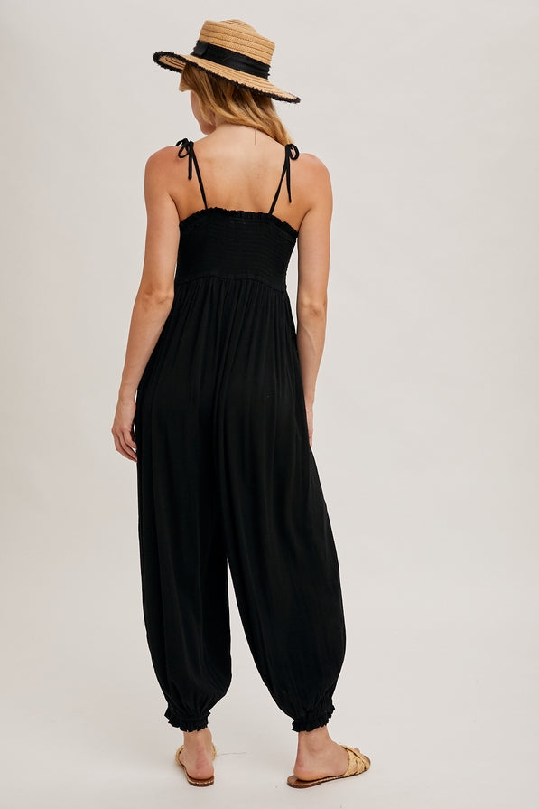 Blu Ivy Smocked Jumpsuit