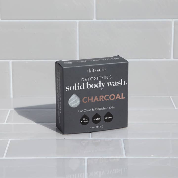 Kitsch Charcoal Detox Body Wash Bar