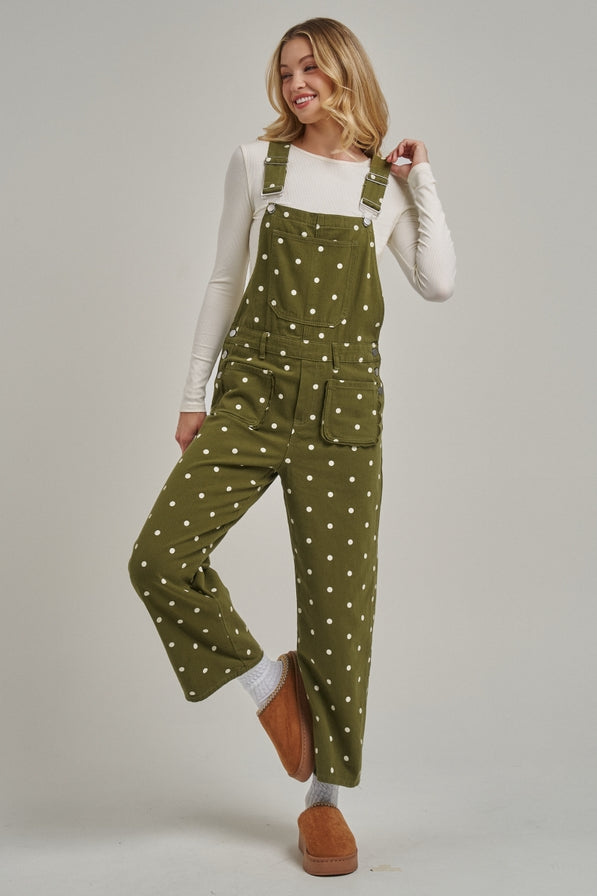 BON Polka Dot Overalls