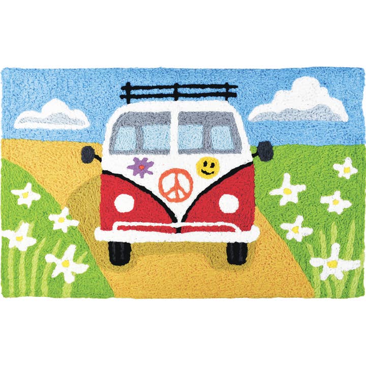 VW Touring Jellybean Rug 20" x 30" - Garden