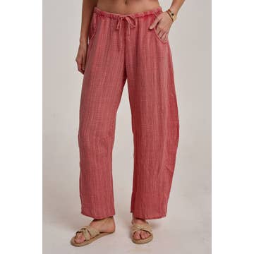 Mineral Washed Gauze Casual Set