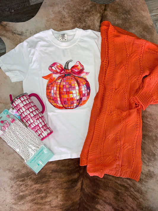 Disco Pumpkin Tee