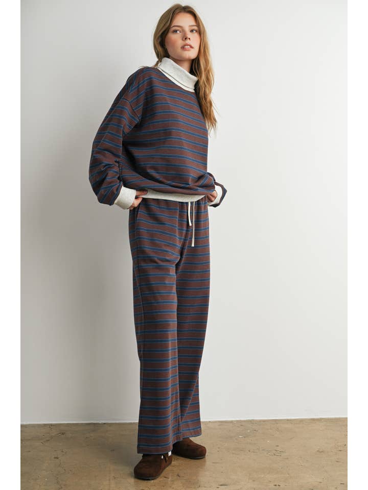 Buttermelon Stripe Knit Set