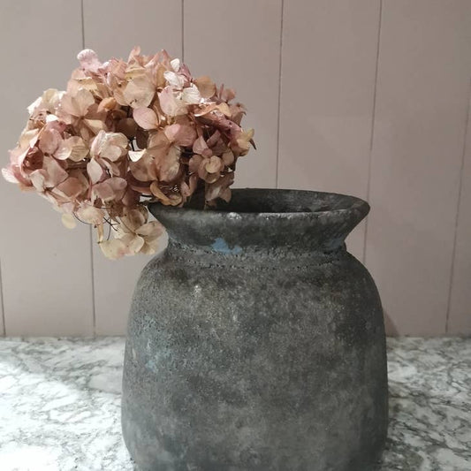 Pavot Blue Interiors Stone Vase