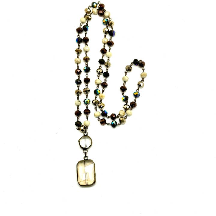 Vintage Multi Bead Necklace