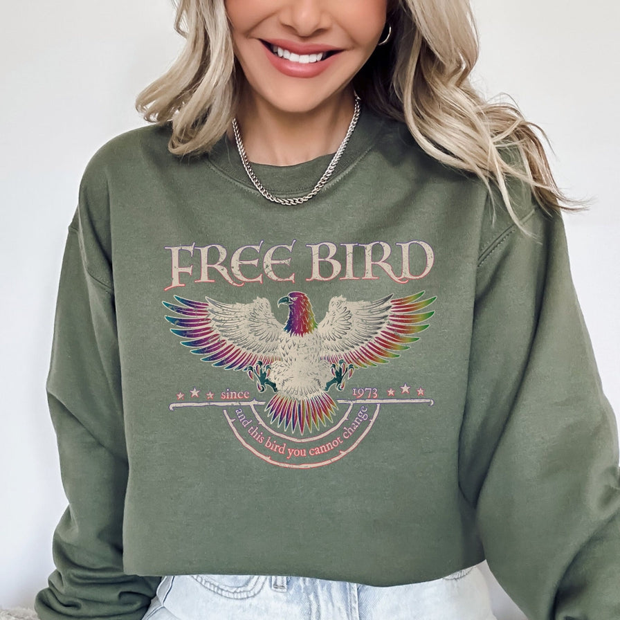 Old School Free Bird Sweatshirt