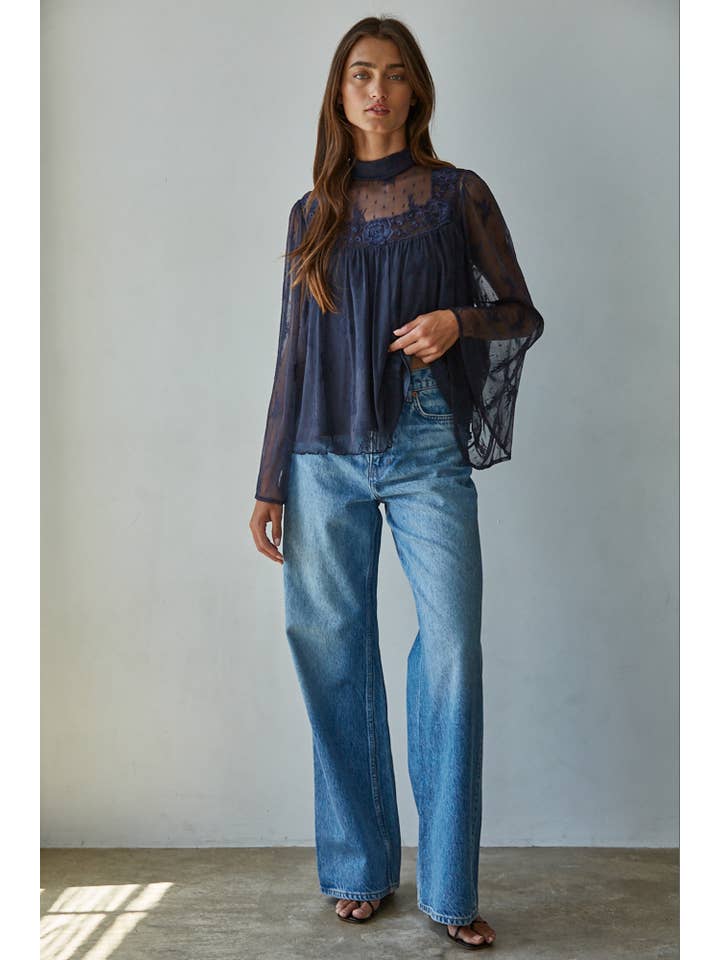 By Together Fairy Kissed Lace Top