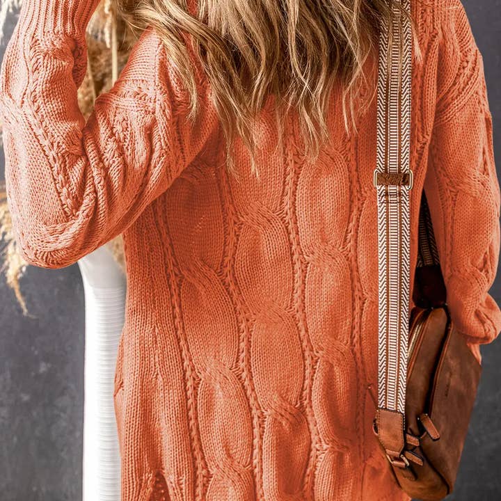 Cozy Cable Knit Cardigan