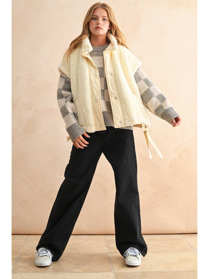 Miou Muse Teddy Utility Vest