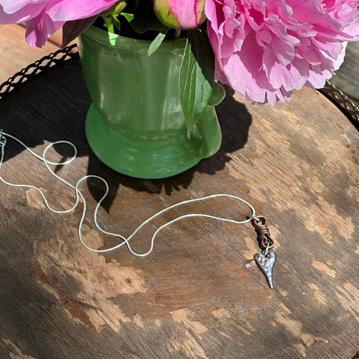 Hearts Open Chain Necklace