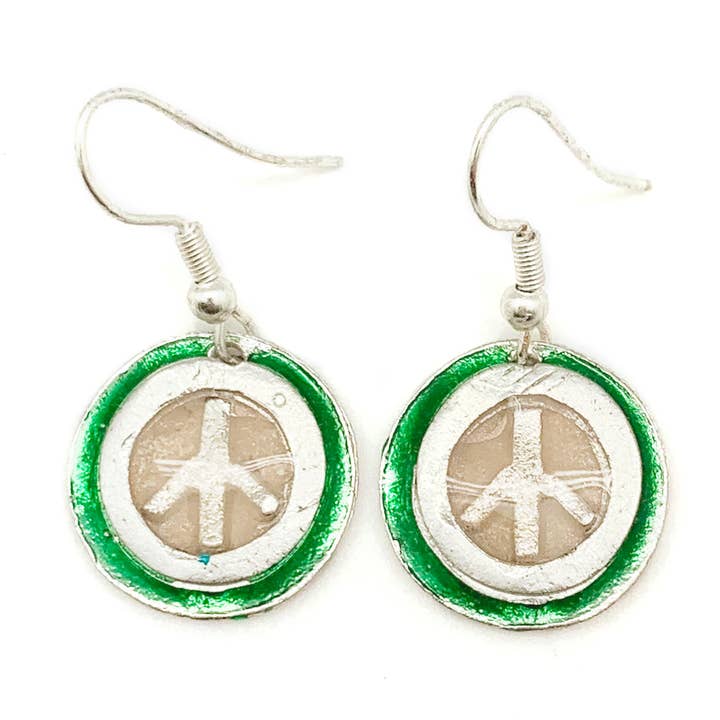 Peace Sign Earrings