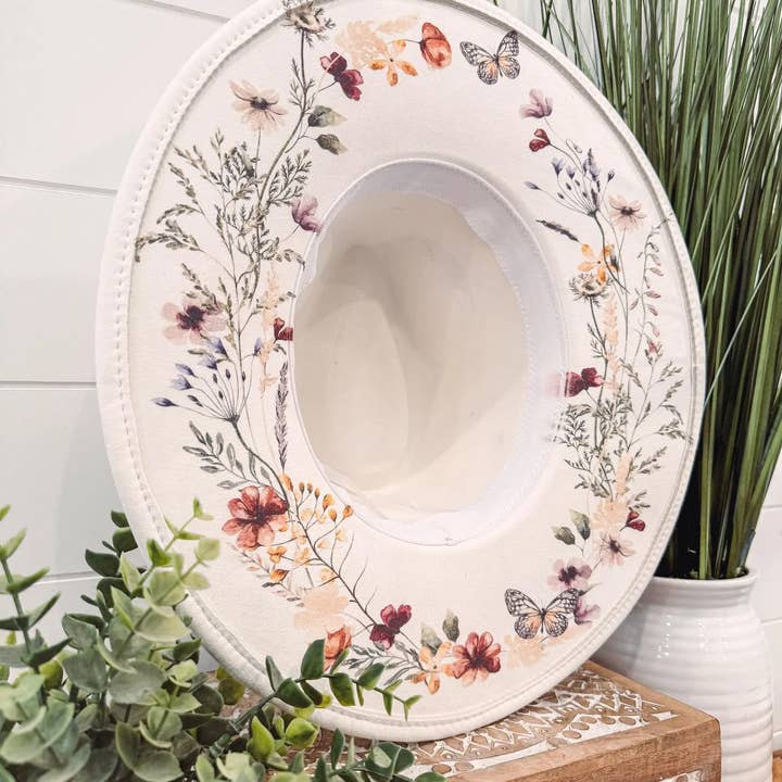 Floral Print Cowboy Hat