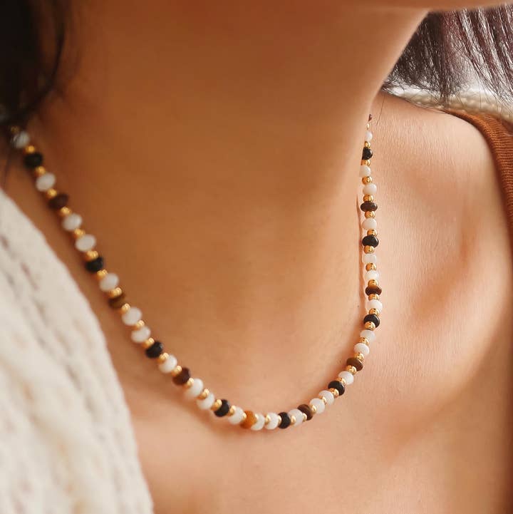 Boho Beaded Necklace
