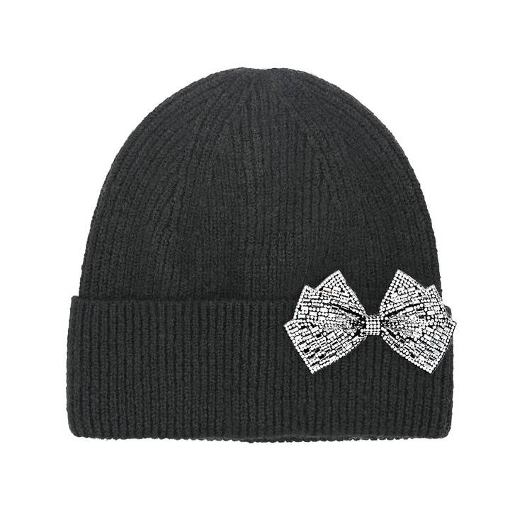 C.C. Beanie Bow Cuff Beanie