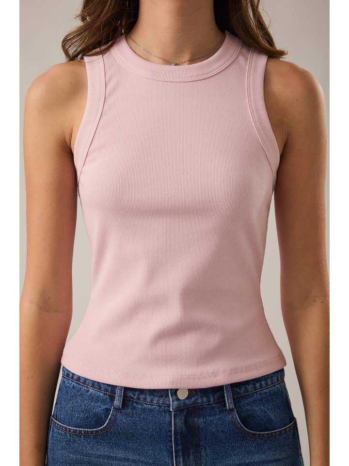 Le Lis Sleeveless Ribbed Top