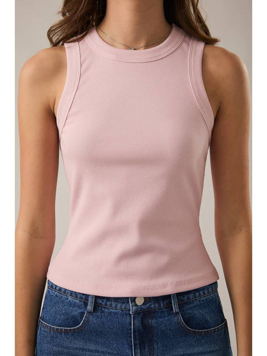 Le Lis Sleeveless Ribbed Top