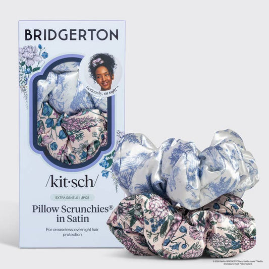 Bridgerton x Kitsch Pillow Scrunchies