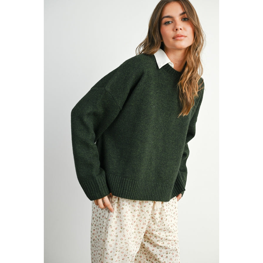 Buttermelon Tie Back Sweater