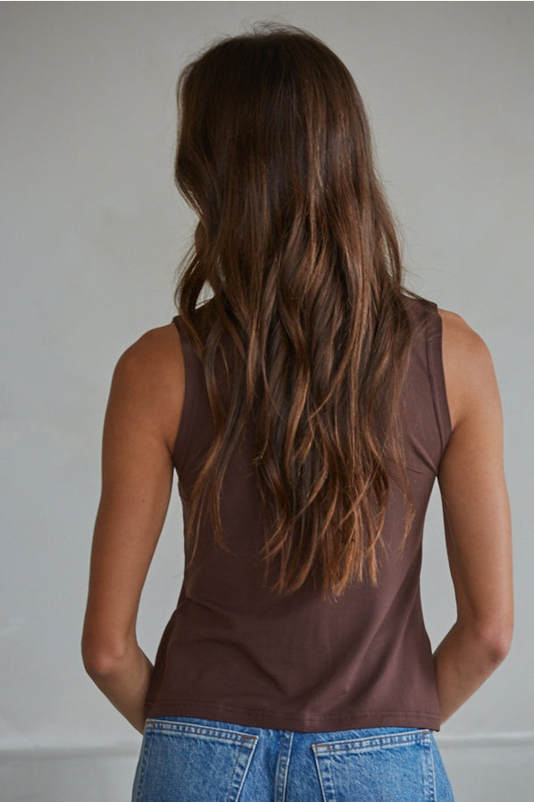 By Together Inza Sleeveless Turtleneck