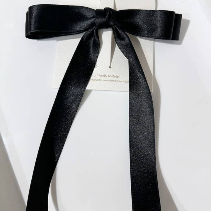 The Perfect Ribbon Bow Barrette