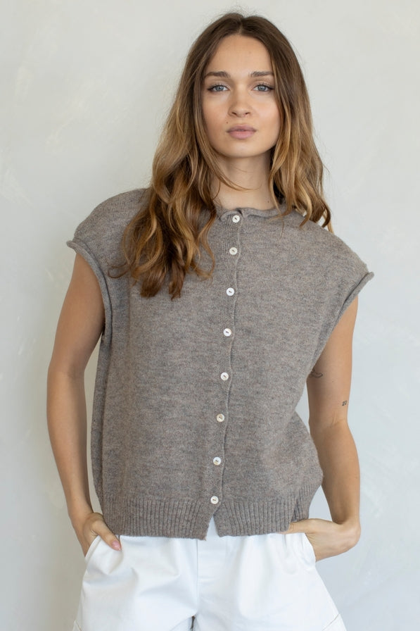 Things Between Piper Vest Cardigan