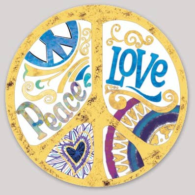 Love & Peace Sticker