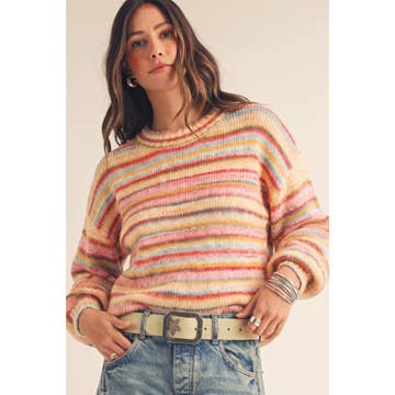 Sunrise Cotton Candy Sweater
